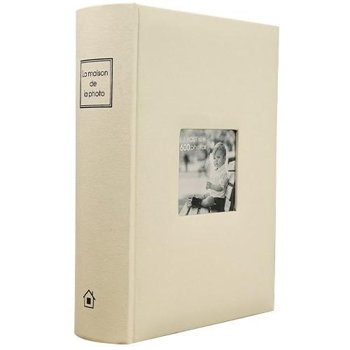 945円 日本最大級の品揃え ポケットアルバム 大容量 L判 600枚 収納 おしゃれvanjoh おすすめ 万丈 布製 メガアルバム600 メゾン L ハガキサイズ 600枚収納 ミルキーホワイト