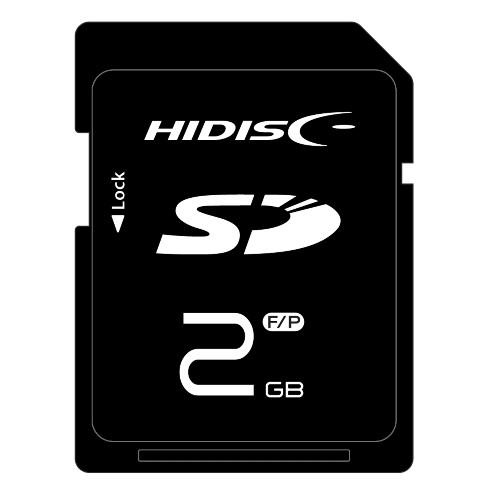HIDISC SDカード 2GB デジカメ 送料無料 ゆうパケット発送 代引き不可