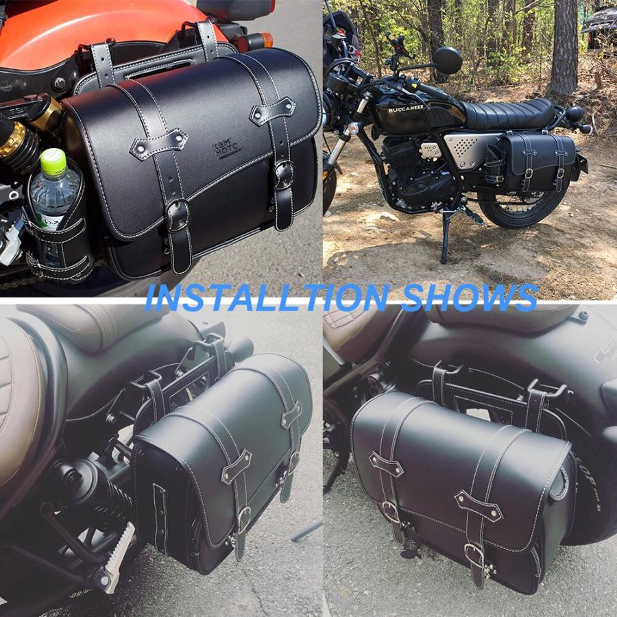 レブル　サイドバッグセット　純正
リア　バー　ホンダ レブル250 純正サイドバッグ•ステー(左側)セットホンダ