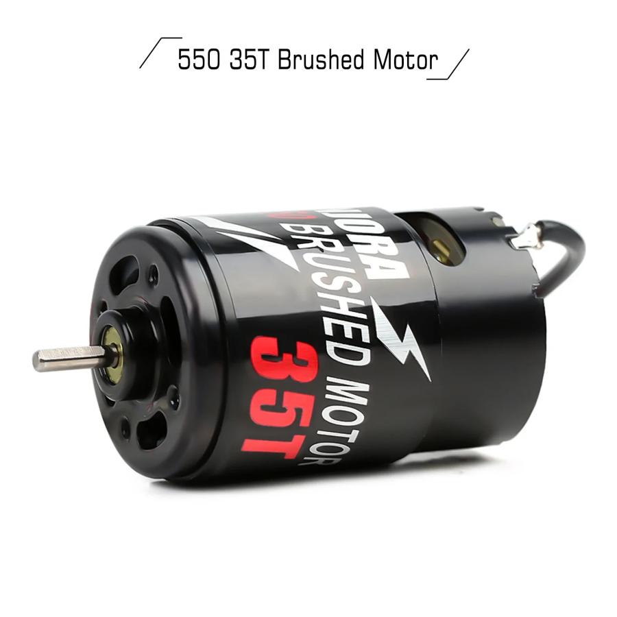 INJORA 550 モーター 防水 12T/21T/29T/35T/55T RCクローラー用 : MONO