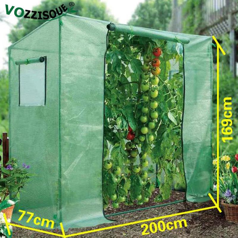 菜園ハウス 小型ビニールハウス 温室キット花植物は温室の鉄スタンドで庭の小屋カバー 温室を保ちます