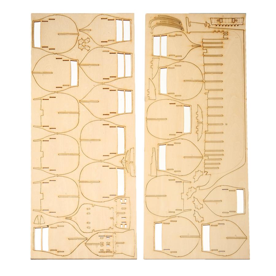 【帆船模型図面/部品取用】ビリングボート STATENJACHT （ジャンク品） 帆船模型キット 初心者 パーツ diy 子供 木製セーリングボート 手作り