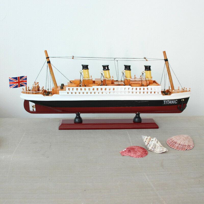 タイタニックモデル完成船木製ヨット装飾リビングルームシミュレーションクルーズ船家具アクセサリー｜mono-prox-store｜04