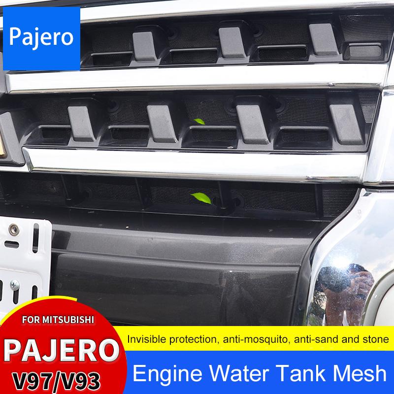 パジェロ フロントグリル 昆虫ネット ステンレス鋼レーシンググリル