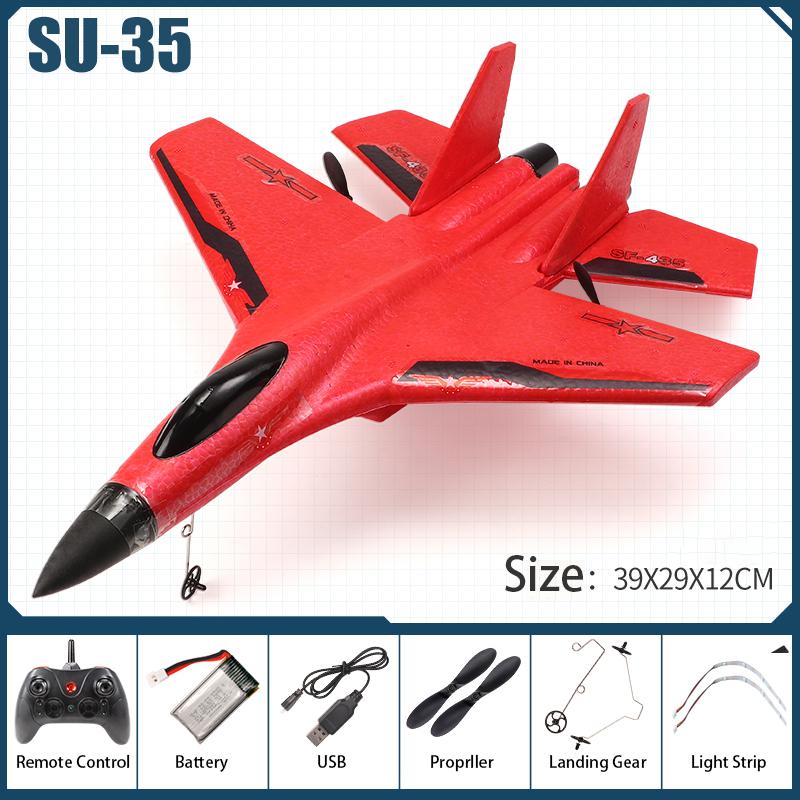 ラジコン 飛行機 子供 初心者 ジェット SU-35飛行機 グライダー 戦闘機_12