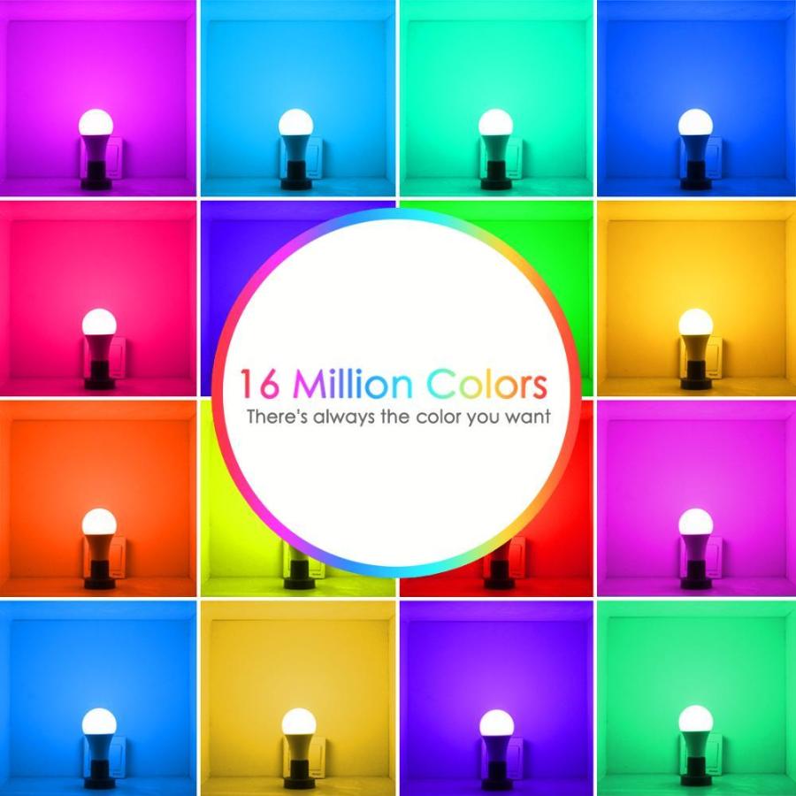 led カラー電球 15ワットwifiスマート電球B22 E27 led rgbランプalexaで動作 |  | 12