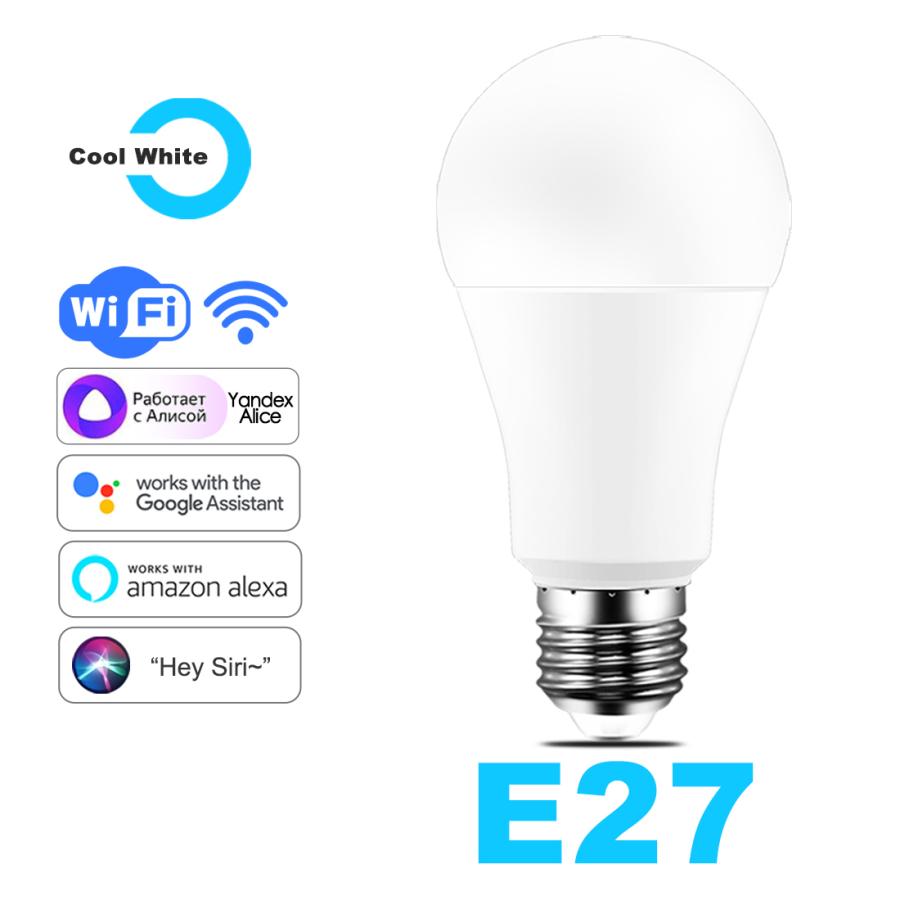 led カラー電球 15ワットwifiスマート電球B22 E27 led rgbランプalexaで動作 |  | 02