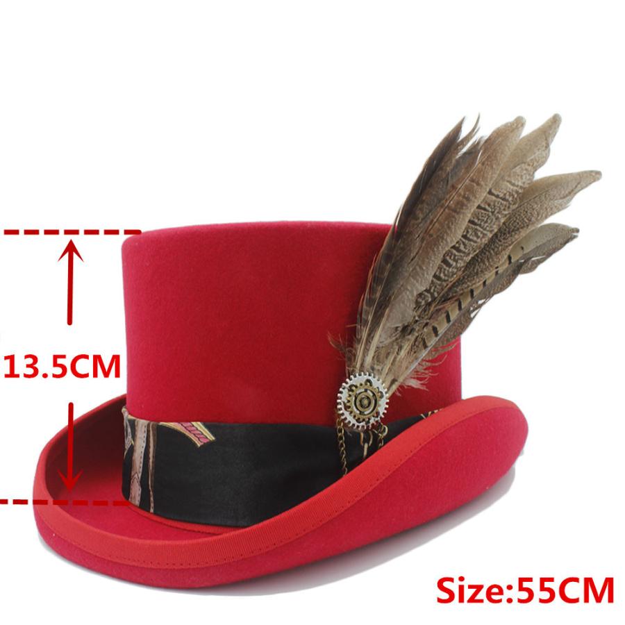 シルクハット サボ 黒 白 メンズ レディース コスプレ パーティ