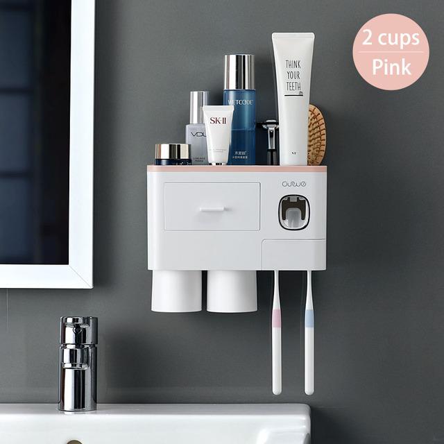 歯ブラシホルダー 自動歯磨き粉 絞り器 磁気吸着 バスルームアクセサリーセット Iならショッピング ランキングや口コミも豊富なネット通販 更にお得なpaypay残高も スマホアプリも充実で毎日どこからでも気になる商品をその場でお求めいただけます