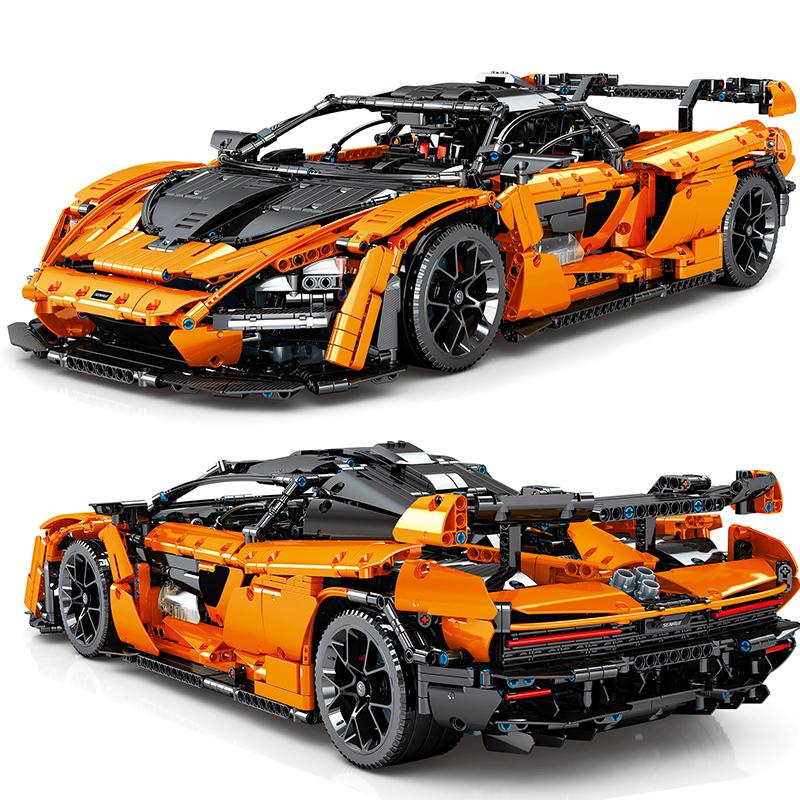 レゴ 互換 ブロック 互換品 レーシングカーのおもちゃ、シミュレーションモデル、レンガ、男の子のためのクリスマスプレゼント