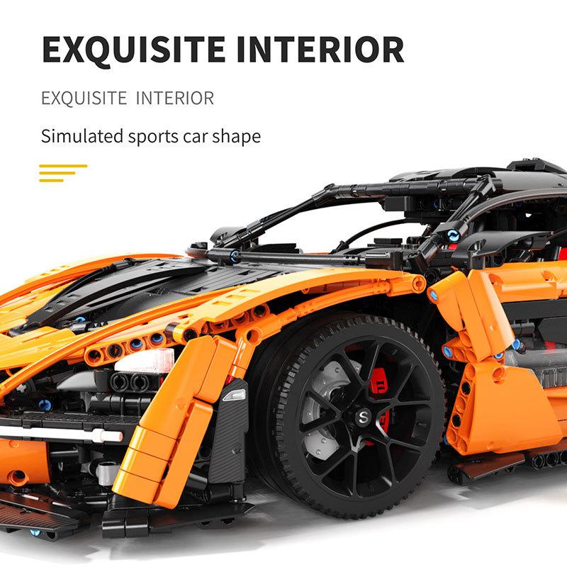 USED レゴ 互換 ブロック 互換品 レーシングカーのおもちゃ、シミュレーションモデル、レンガ、男の子のためのクリスマスプレゼント 【2541186500】(14120円)