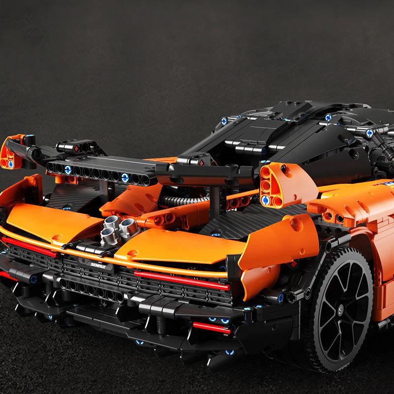 USED レゴ 互換 ブロック 互換品 レーシングカーのおもちゃ、シミュレーションモデル、レンガ、男の子のためのクリスマスプレゼント 【2541186500】(14120円)