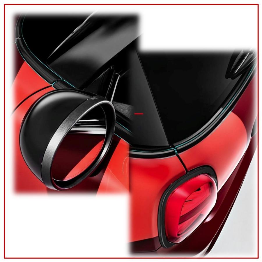 MINI（ミニ） 輸入車 モール 窓用 ウエストライン ビニール フィルム