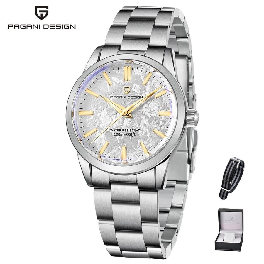 日本製 2ウェイ PAGANI DESIGN メンズ 腕時計 アナログ クォーツ