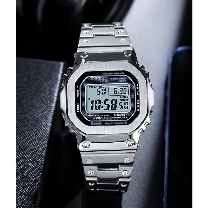 G-SHOCK メタルバンド メタルカスタム カスタムパーツ スチールベルト STEELベルト スペア アクセサリー GMW-B5000 シルバー ブラック ゴールド｜mono-topia｜10