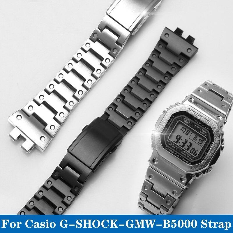 G-SHOCK メタルバンド メタルカスタム カスタムパーツ スチールベルト STEELベルト スペア アクセサリー GMW-B5000 シルバー ブラック ゴールド｜mono-topia｜12