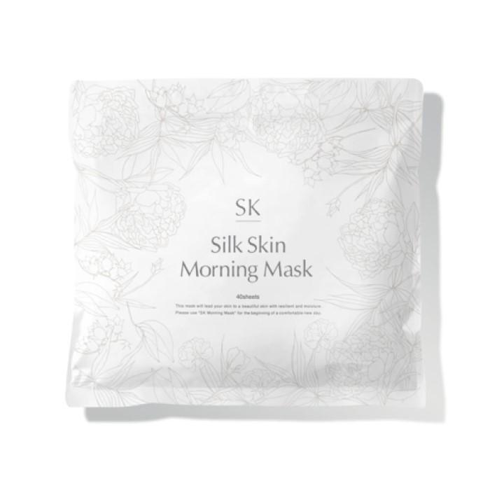 シルクスキンモーニングマスク 40枚×2パック SKシリーズ エスケーシリーズ シルクスキンモーニングマスク 40枚入