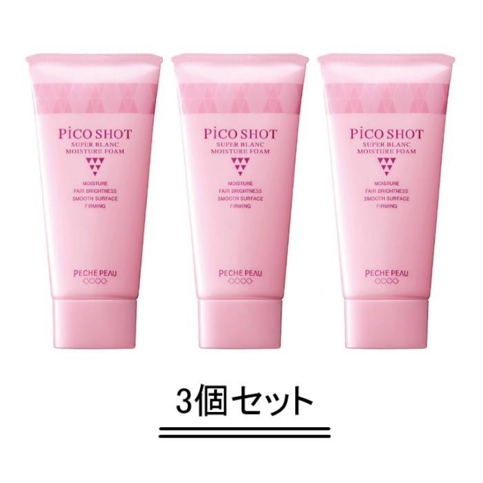 PECHE PEAU ピーチポウ ピコショット スーパーブランモイスチュアフォーム 95g【3個セット】【送料無料】