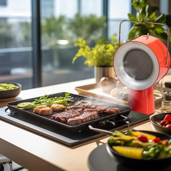 エアフード　AH-01AJ カドミウムオレンジ ベースブースト付き AirHood®| エアフード カドミウムオレンジ 有線タイプ【おうち