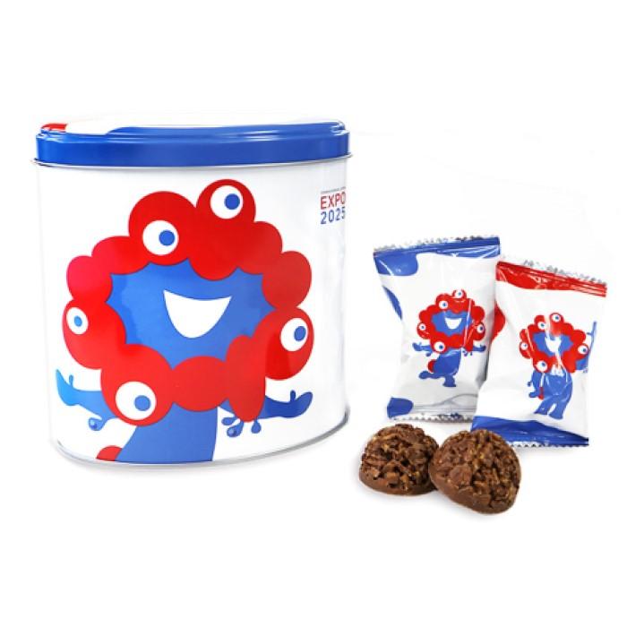 Expo2025・大阪 関西万博】ミャクミャク チョコ クランチ缶 10個入り