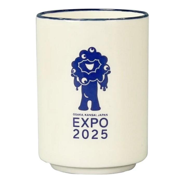 Expo2025・大阪 関西万博】ミャクミャク 寿司湯呑 湯のみ (青