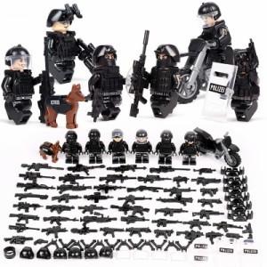 MOC レゴ ブロック 互換品 SWAT 特殊部隊 アンチテロ部隊 カスタム