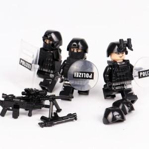 MOC レゴ ブロック 互換品 SWAT 特殊部隊 アンチテロ部隊 カスタム 