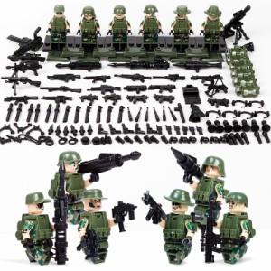 ロシア陸軍　装備セット MOC LEGO レゴ ブロック 互換品 ARMY WW2 ロシア軍特殊部隊 ジャングル