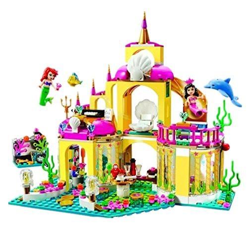 LEGO レゴ ブロック プリンセス 41063 互換 アリエルの海の宮殿 