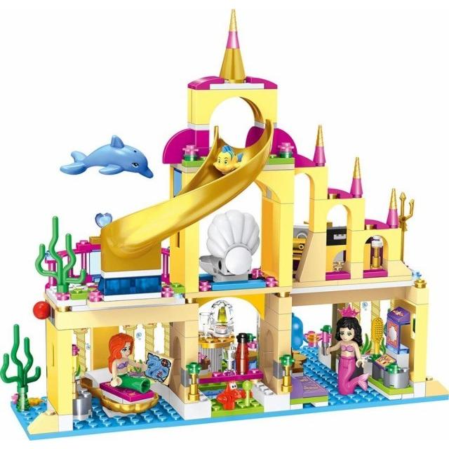 LEGO レゴ ブロック プリンセス 41063 互換 アリエルの海の宮殿 
