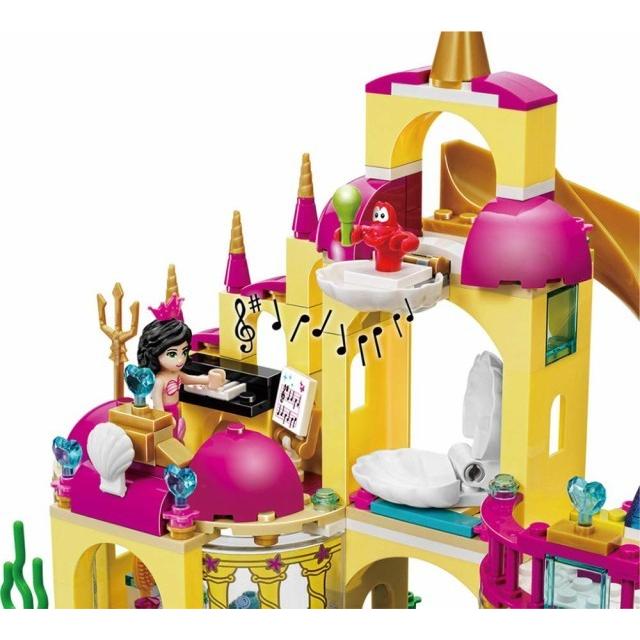 レゴ ブロック プリンセス 41063 互換品 アリエルの海の宮殿