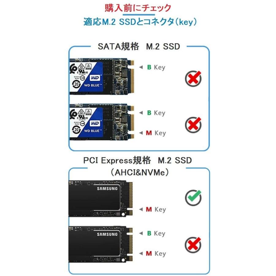 M.2 NGFF type 2280 SSD AHCI&NVMe から Apple Macbook Air 2013