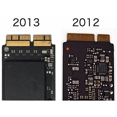 M.2 NGFF type 2280 SSD AHCI&NVMe から Apple Macbook Air 2013