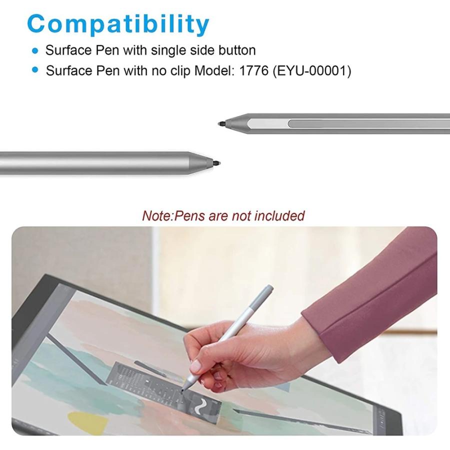 Surface Pro4/5/6/7/Pro/Book スムーズで描きやすい 交換用 互換品