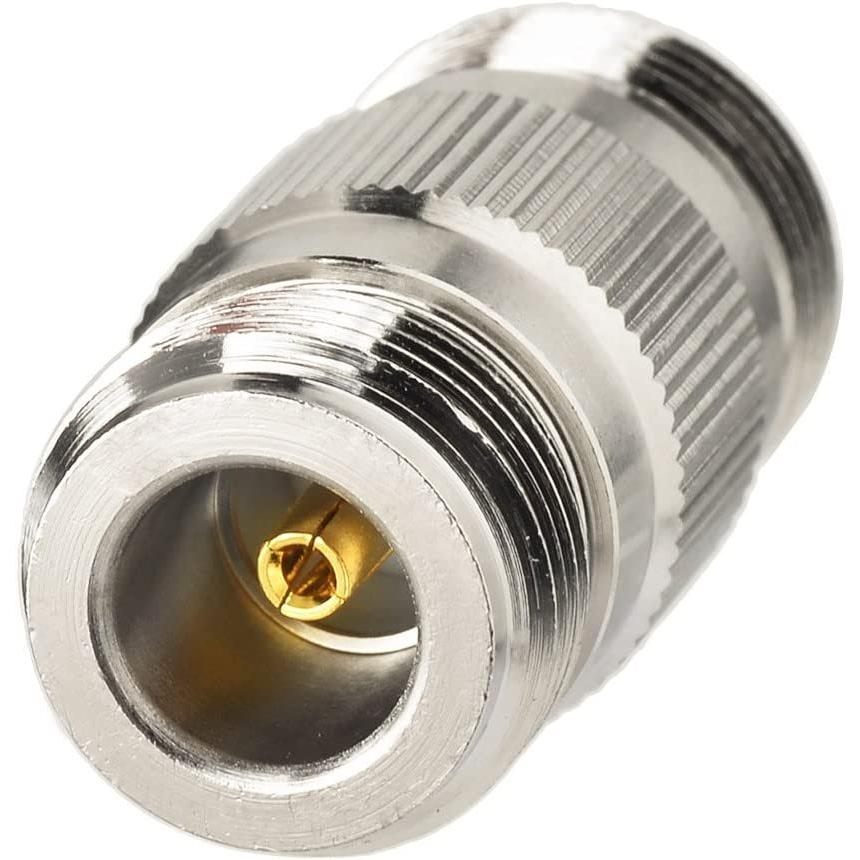 N型 N-JJ メス-メス 同軸中継コネクタ 無線機 アンテナ : MONO BASE