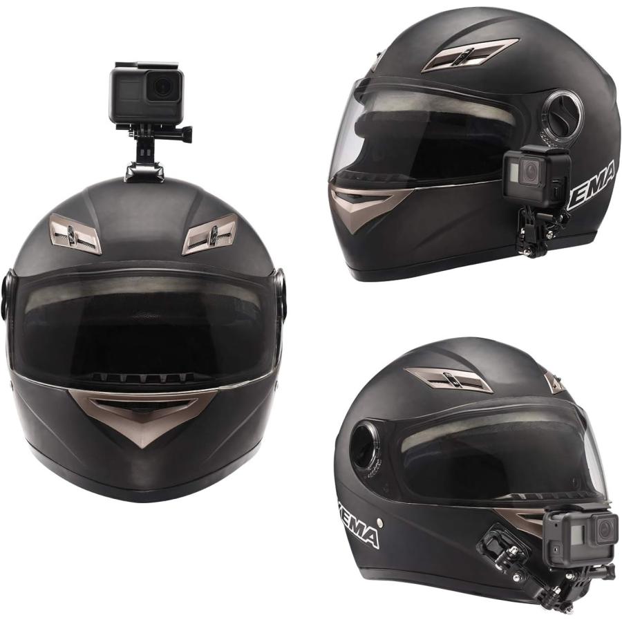 DJI オートバイヘルメットチンマウントキット GoPro Hero 9/8/7 DJI オートバイヘルメットチンマウントキット GoPro Hero 9/8/7