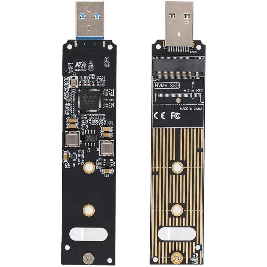 SSDを外付けドライブとして使用！ M.2 PCIe NVME SSD → USB3.1 Type A