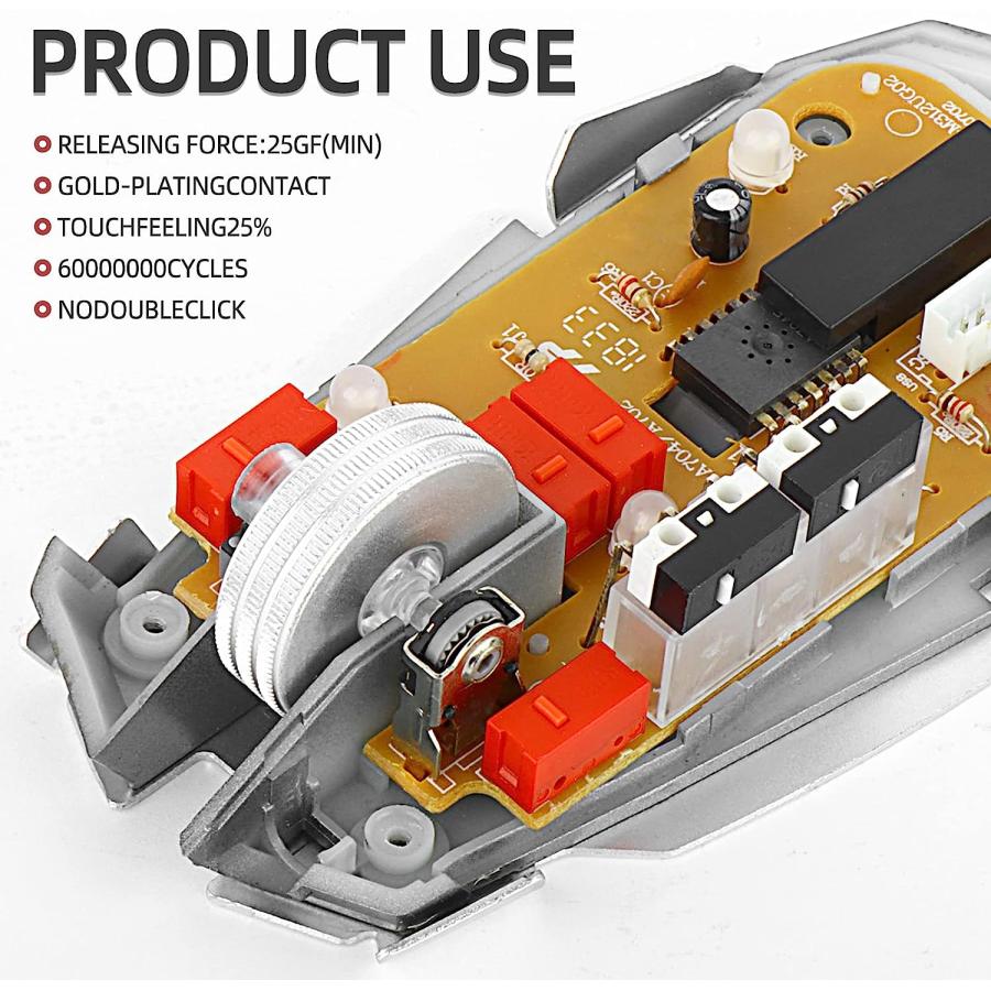 オムロン Kailh GM 4.0 ゲーミングマウス用 マイクロスイッチ オムロン Kailh GM 4.0 ゲーミングマウス用 マイクロスイッチ