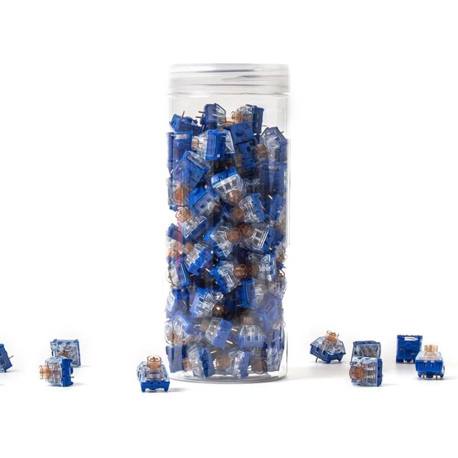 【木と魚さま専用出品】静音リニア・キースイッチ・Deep Sea 100個 木と魚さま専用出品】静音リニア・キースイッチ・Deep Sea 100個