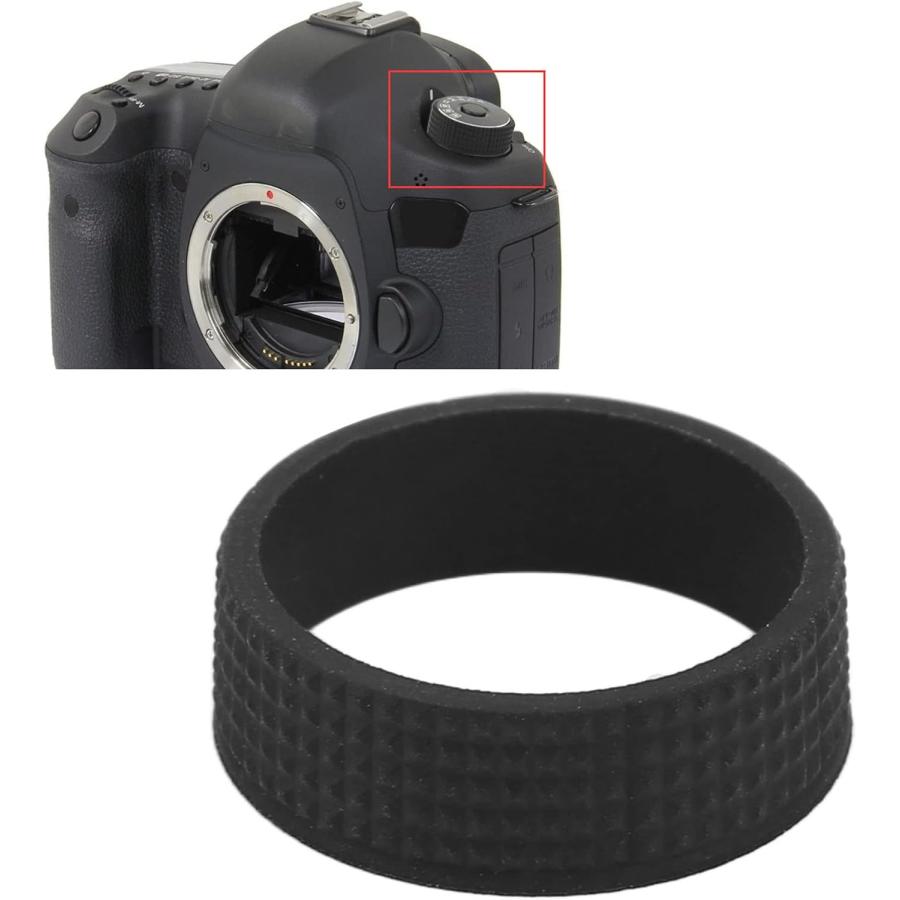 Canon EOS用 モードダイヤル ラバーリング 交換パーツ 5D3 / 5D4 6D