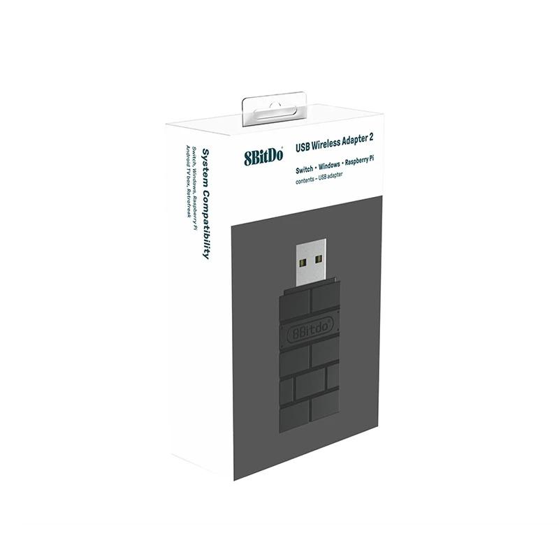 8BitDo ワイヤレス Bluetooth アダプタ Nintendo Switch Windows Mac USB ワイヤレス レシーバー 互換品 受信機用 ブラック |  | 01