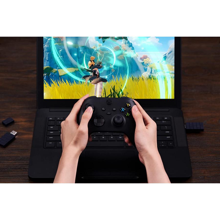 8BitDo ワイヤレス Bluetooth アダプタ Nintendo Switch Windows Mac USB ワイヤレス レシーバー 互換品 受信機用 ブラック |  | 03