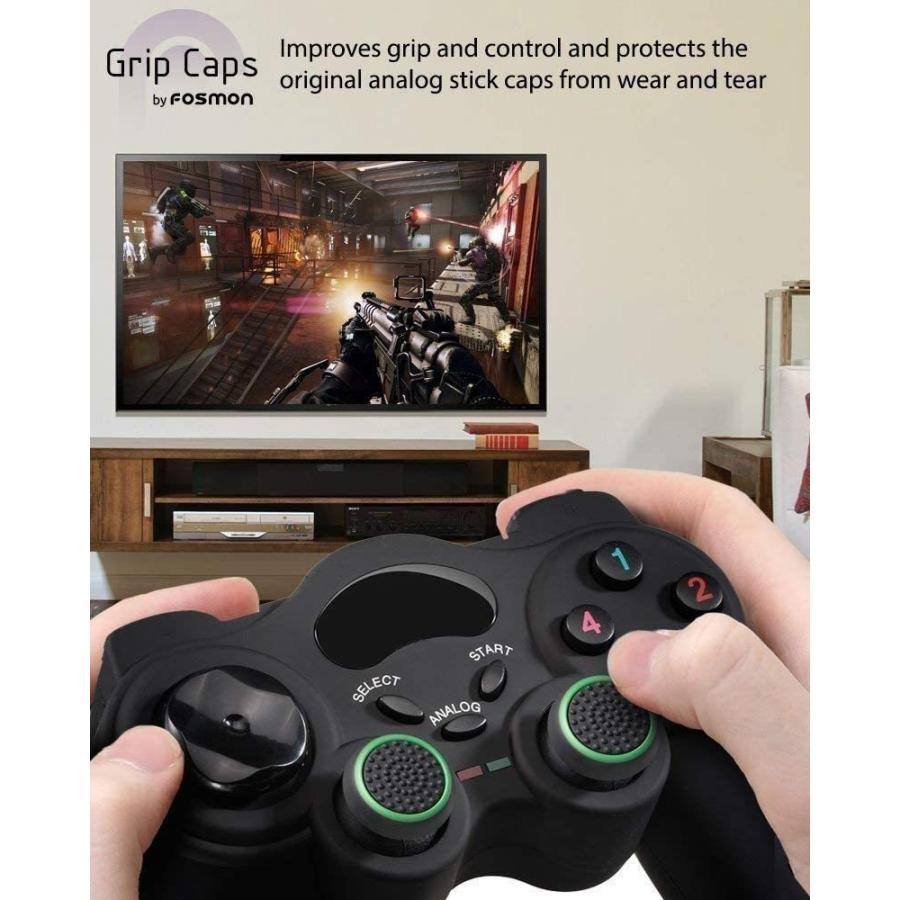 アナログスティック 保護 カバー ジョイスティックカバー アシストキャップ PS4 PS3 Xbox 360 Nintendo Wii U