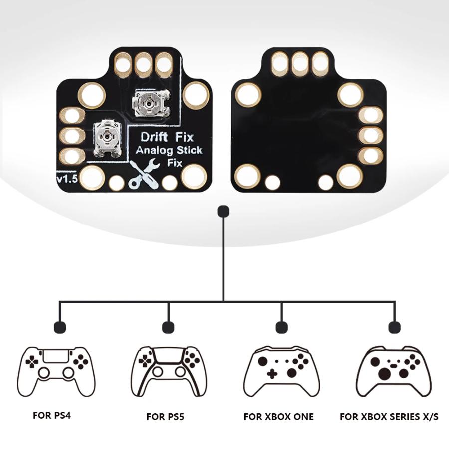 PS5 PS4 XBOX One S/X シリーズ コントローラー アナログスティック