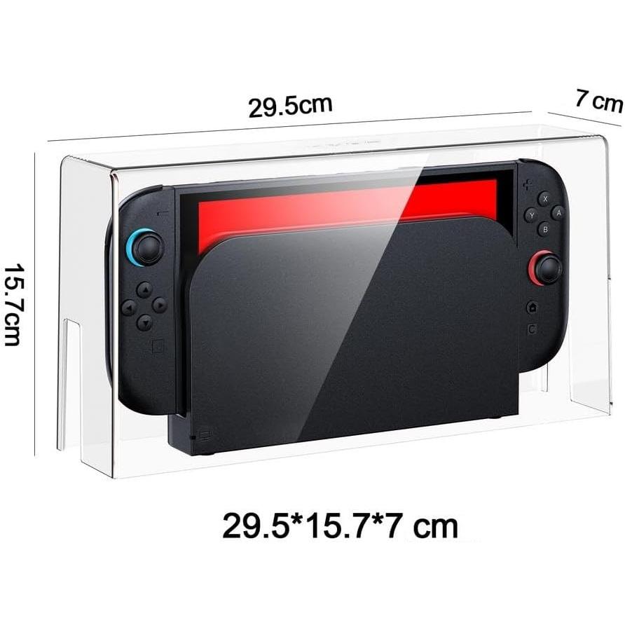 Nintendp Switch2 被せるだけ 透明 アクリル製 全面保護 本体 ドッグ