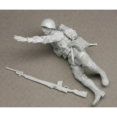 1/35 WW2 ソ連 ソビエト 助けを求める負傷兵 兵士 ソルジャー 未塗装