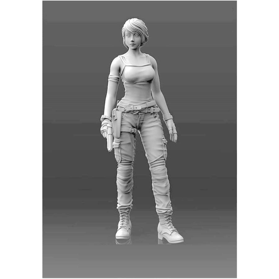1/35 敵を監視する女スナイパー 未塗装 レジン製 組み立て 1/35 敵を監視する女スナイパー 未塗装 レジン製 組み立て