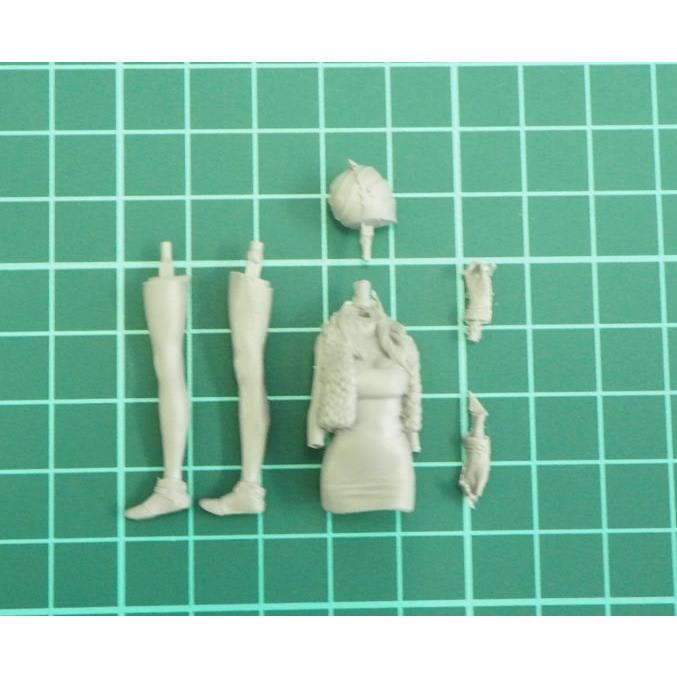 1/35 近未来 SF 妖艶なおとり捜査官 未塗装 レジン製 組み立て キット