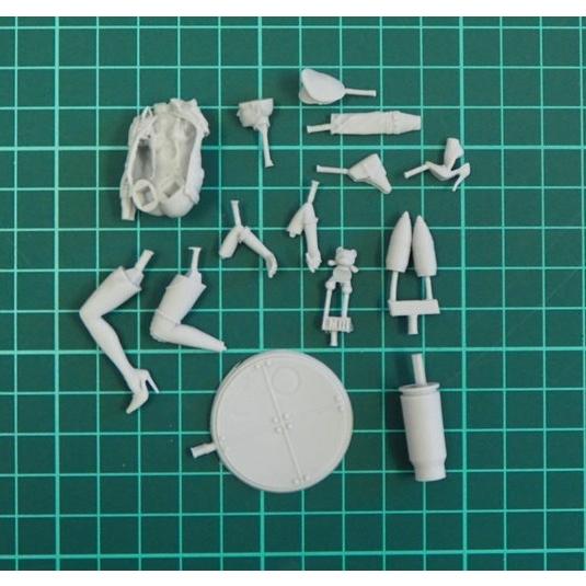 1/24 古代地獄武者 レジンモデルキット 未塗装・未組立 レジンモデル