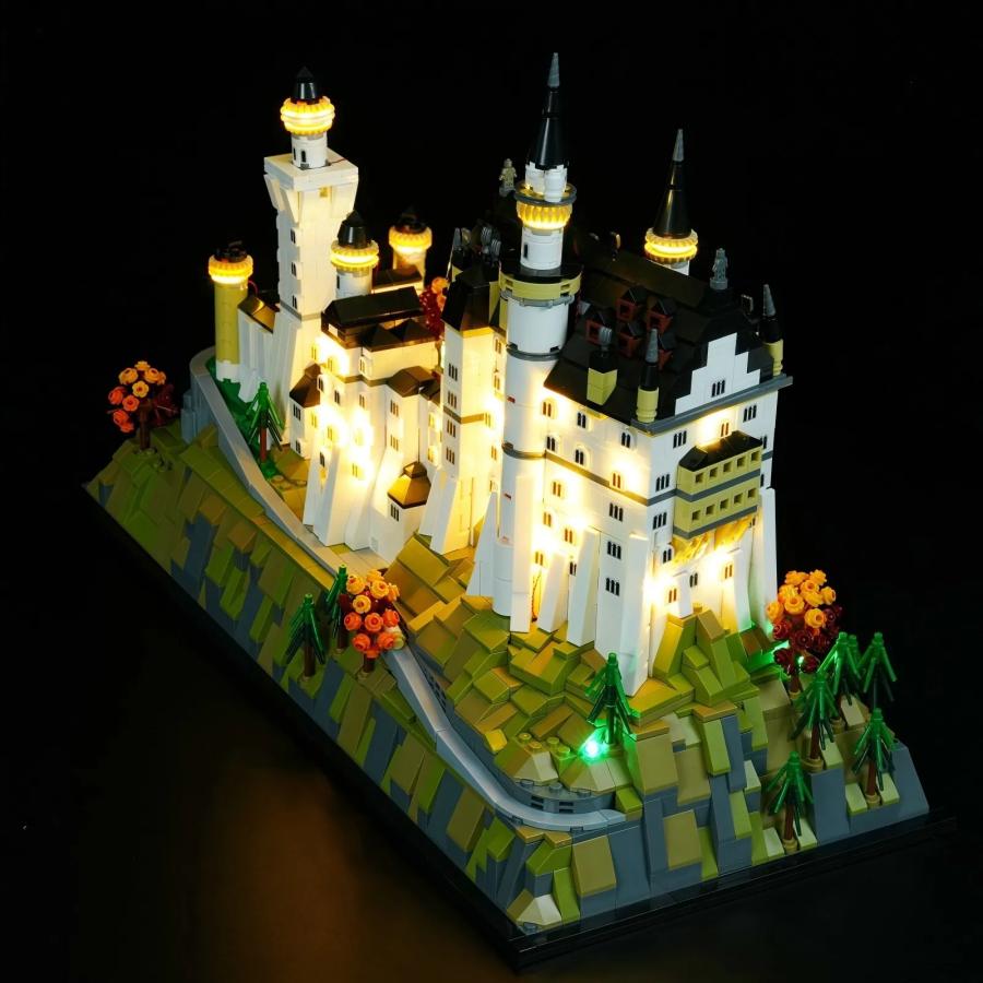 MOC LEGO レゴ 21063 互換  アーキテクチャー ノイシュヴァンシュタイン城 LED ライト 電飾 キット ※本体は含みません |  | 01